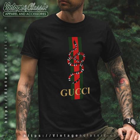 gucci shirt snake free shipping